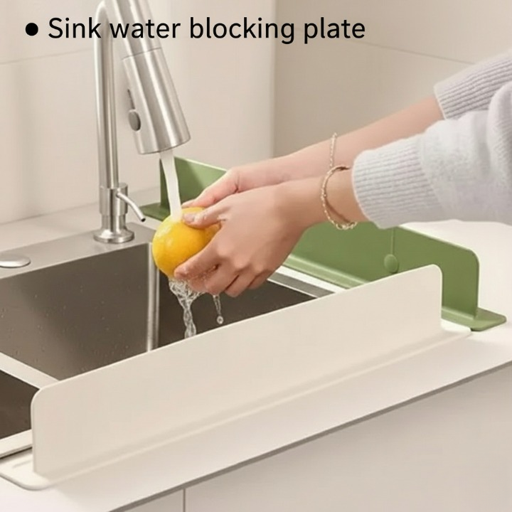 Silicone Sink Splash Guard – Flexible Water Splash Stopper
