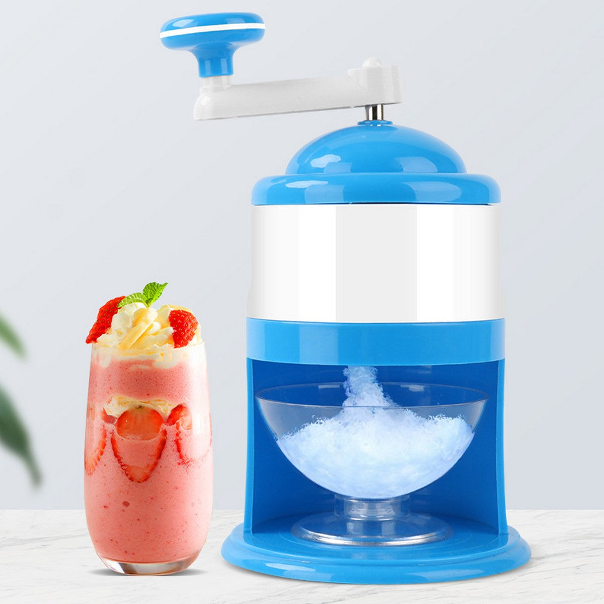 Manual Ice Crushing Shaver Maker Machine – Gola Ganda Ice Crusher